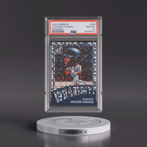 2023 Panini Donruss Whammy #W6 Jackson Chourio (PSA 10 GEM MINT)
