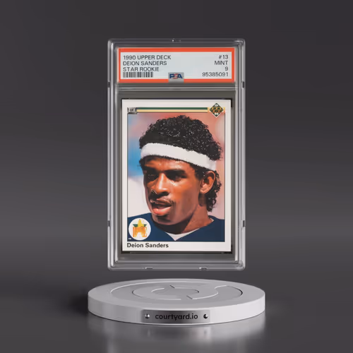 1990 Upper Deck #13 Deion Sanders - Star Rookie (PSA 9 MINT)