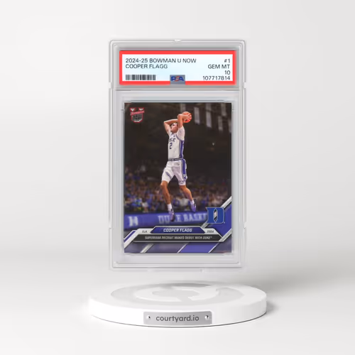 2024 Bowman U Now #1 Cooper Flagg (PSA 10 GEM MINT)