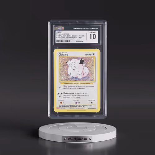2023 Pokémon Clc-Trading Card Game Classic Charizard & HO-Oh EX Deck #013 Clefairy (CGC 10 GEM MINT)