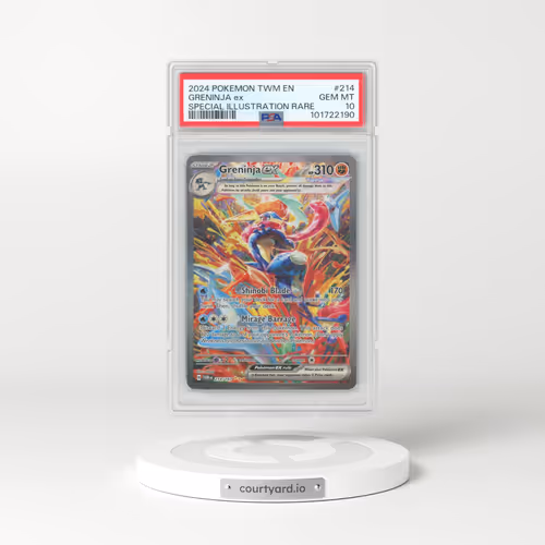 2024 Pokémon Twm EN-Twilight Masquerade #214 Greninja EX - Holo Special Illustration Rare (PSA 10 GEM MINT)