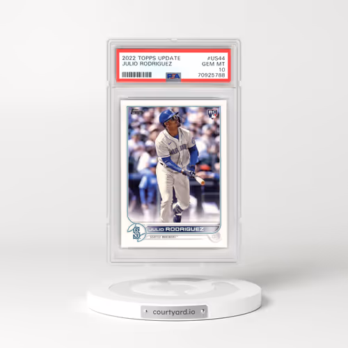 2022 Topps Update #US44 Julio Rodriguez (PSA 10 GEM MINT)