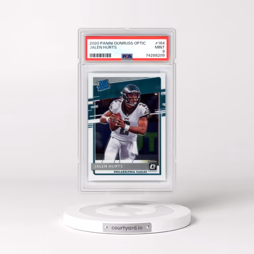 2020 Panini Donruss Optic #164 Jalen Hurts (PSA 9 MINT)