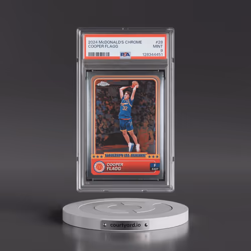 2024 Topps Chrome McDonald's All American #28 Cooper Flagg (PSA 9 MINT)