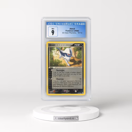 2006 EX Holon Phantoms #18/110 Absol (CGC 9 MINT)