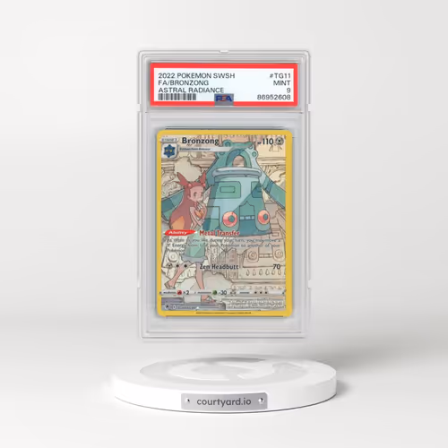 2022 Pokémon Sword & Shield Astral Radiance #TG11 Bronzong - Full Art (PSA 9 MINT)