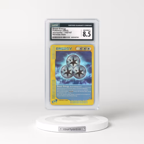 2003 Aquapolis #145 Boost Energy - Holo e-Card Symbol (CGC 8.5 NM-MT+)