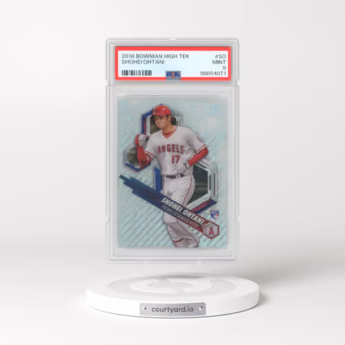 2018 Bowman High Tek #SO Shohei Ohtani (PSA 9 MINT)