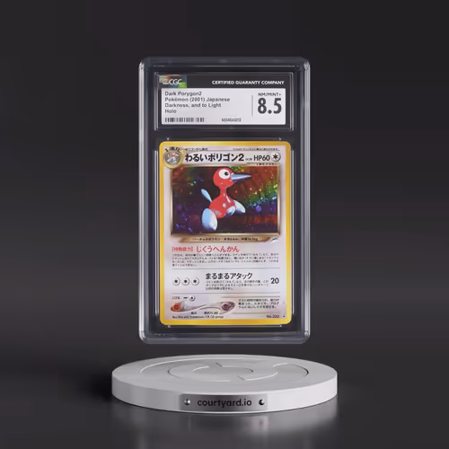 2001 Pokémon Neo 4 #233 Dark PORYGON2 - Holo (CGC 8.5 NM-MT+)