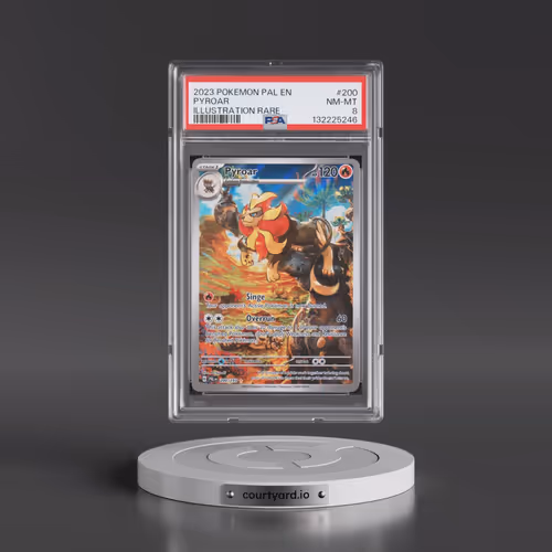2023 Pokémon Pal EN-Paldea Evolved #200 Pyroar - Illustration Rare (PSA 8 NM-MT)