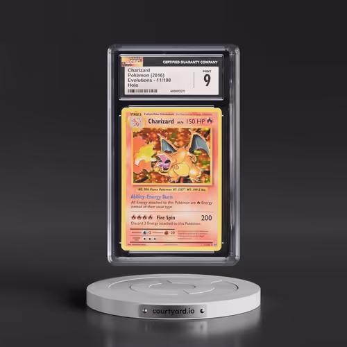2016 Evolutions #11/108 Charizard - Holo (CGC 9 MINT)