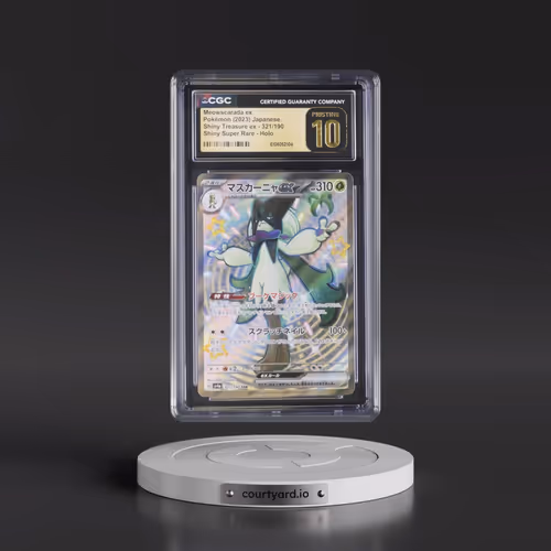 2023 Shiny Treasure ex #321/190 Meowscarada ex - Shiny Super Rare Holo (CGC 10 PRISTINE)