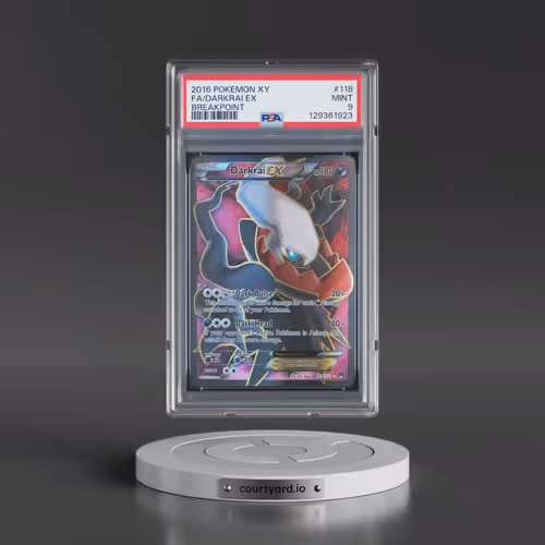 2016 Pokémon XY Breakpoint #118 Darkrai EX - Holo Full Art (PSA 9 MINT)