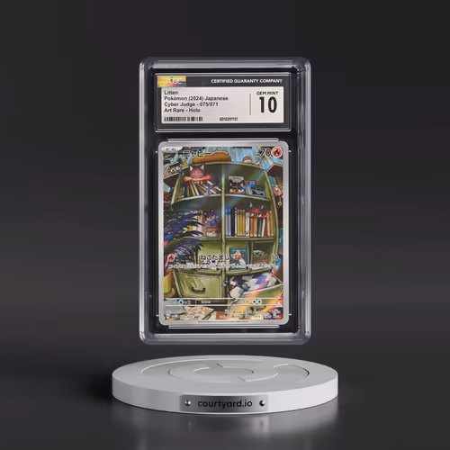 2024 Cyber Judge #075/071 Litten - Art Rare Holo (CGC 10 GEM MINT)
