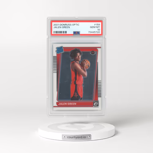 2021 Panini Donruss Optic #159 Jalen Green (PSA 10 GEM MINT)