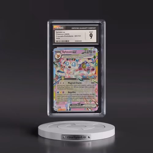 2025 Prismatic Evolutions - PRE EN #041/131 Sylveon ex - Holo (CGC 9 MINT)