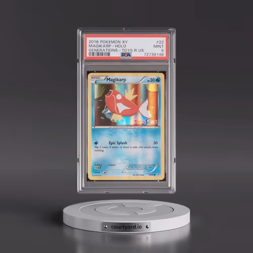 2016 Pokémon XY Generations #22 Magikarp - Holo Toys R US (PSA 9 MINT)