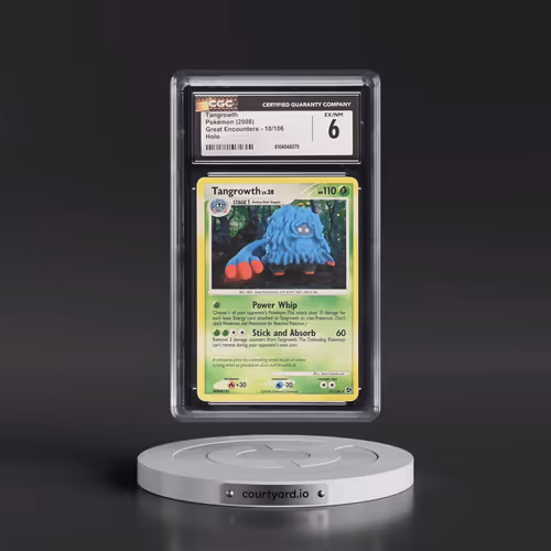 2008 Great Encounters #10/106 Tangrowth - Holo (CGC 6 EX-NM)