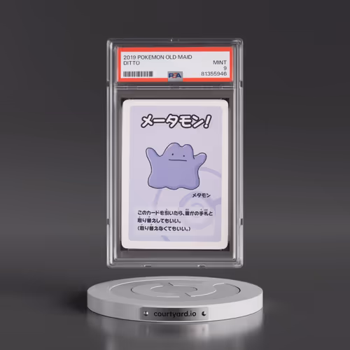 2019 Pokémon Old Maid Ditto (PSA 9 MINT)