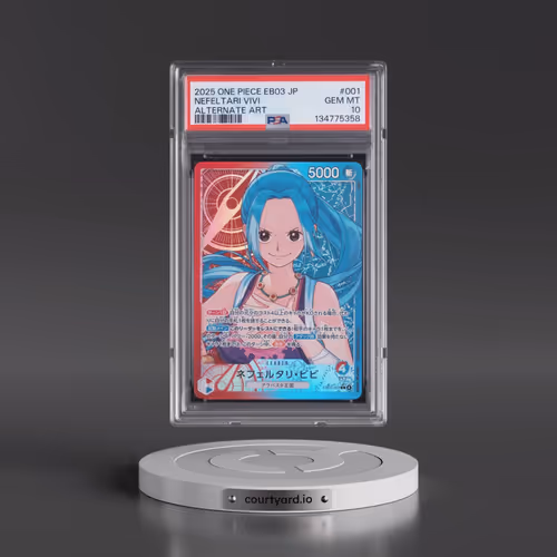 2025 One Piece Japanese EB03-Extra Booster -One Piece Heroines Edition #001 Nefeltari Vivi - Alterna