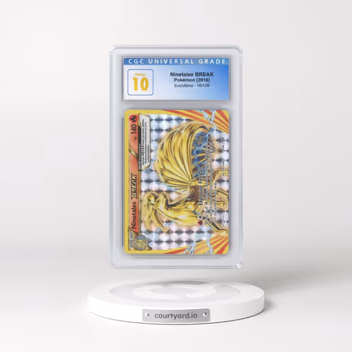 2016 Evolutions #16/108 Ninetales BREAK (CGC 10 PRISTINE)