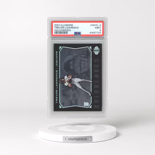 2021 Panini Illusions Holoheroes #HHTL-4 Trevor Lawrence (PSA 9 MINT)