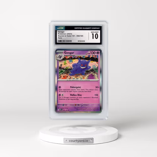 2023 Scarlet & Violet 151 - MEW EN #094/165 Gengar - Holo (CGC 10 GEM MINT)