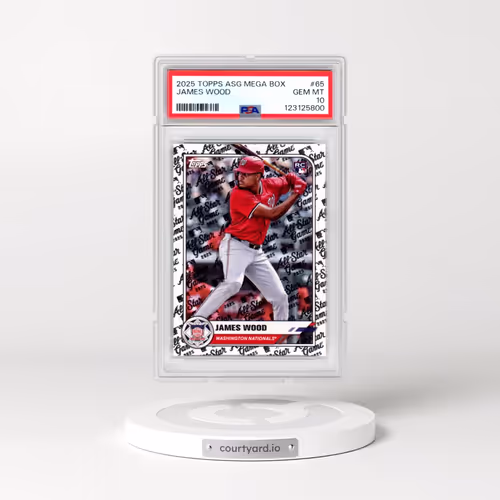 2025 Topps All-Star Game #65 James Wood (PSA 10 GEM MINT)