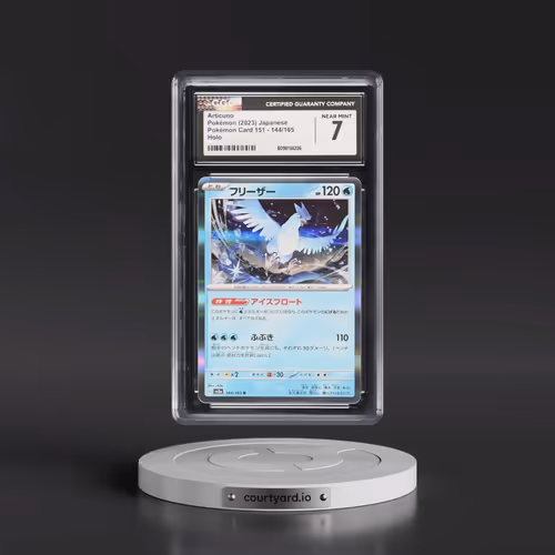 2023 Pokémon Card 151 #144/165 Articuno - Holo (CGC 7 NM)