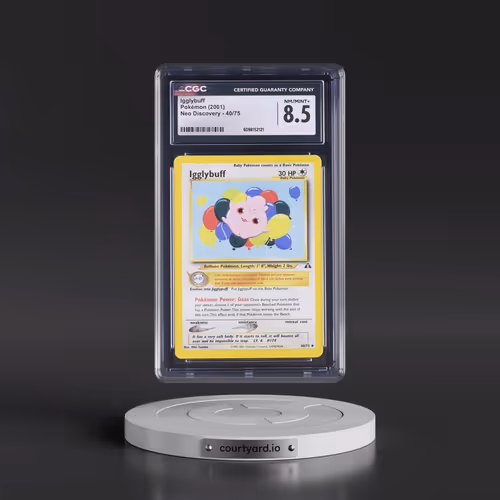 2001 Neo Discovery #40/75 Igglybuff (CGC 8.5 NM-MT+)