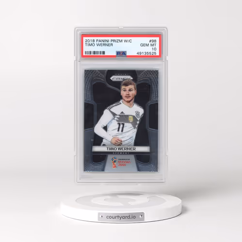 2018 Panini Prizm World Cup #98 Timo Werner (PSA 10 GEM MINT)