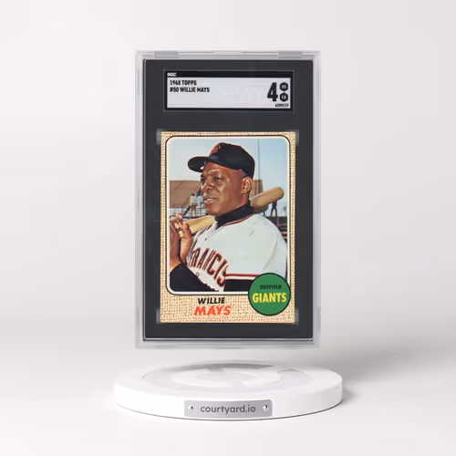 1968 Topps #50 Willie Mays (SGC 4 VG-EX)