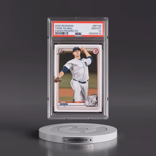 2020 Bowman Paper Prospects #BP108 Tarik Skubal (PSA 10 GEM MINT)