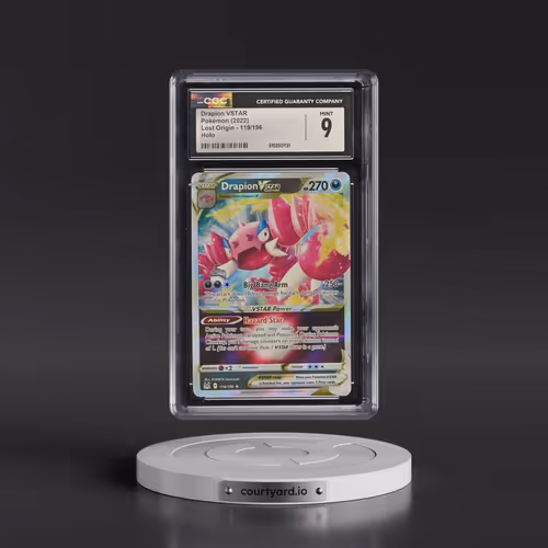 2022 Lost Origin #119/196 Drapion VSTAR - Holo (CGC 9 MINT)
