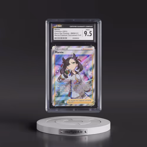 2017 Black Star Promos - Sword & Shield #SWSH121 Marnie - Marnie Premium Tournament Collection (CGC
