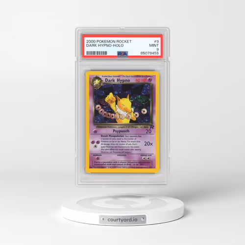 2000 Pokémon Rocket #9 Dark Hypno - Holo (PSA 9 MINT)