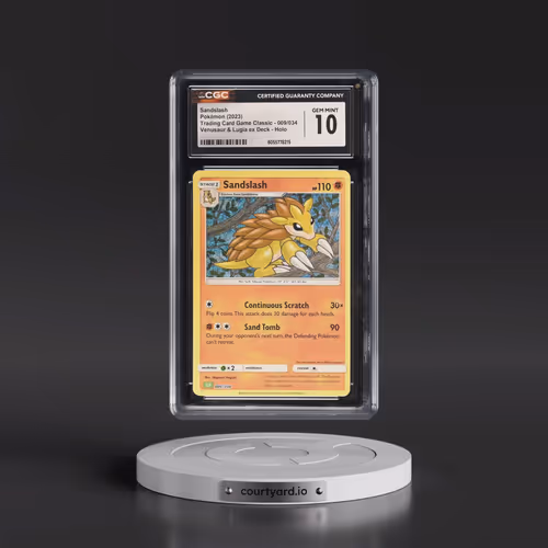 2023 Trading Card Game Classic - CLV, CLC, CLB #009/034 Sandslash - Venusaur & Lugia ex Deck - CLV H