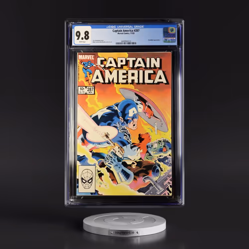Captain America #287 CGC 9.8 White Pages (Marvel Comics, 11/83) - Universal