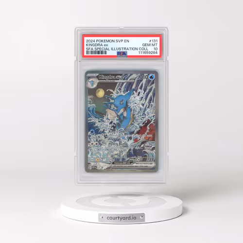 2024 Pokémon Svp EN-SV Black Star Promo #131 Kingdra EX - Holo Shrouded Fable Special Illustration C