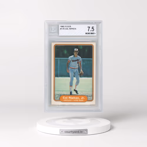 1982 Fleer #176 Cal Ripken Jr. (BGS 7.5 NM+)