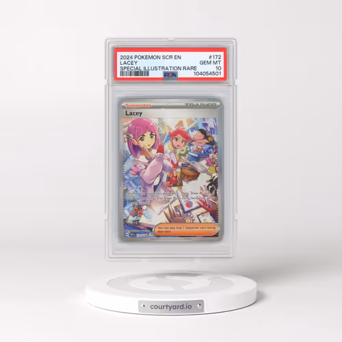 2024 Pokémon Scr EN-Stellar Crown #172 Lacey - Special Illustration Rare (PSA 10 GEM MINT)
