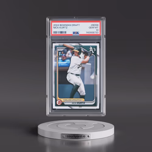 2024 Bowman Draft #BD56 Nick Kurtz (PSA 10 GEM MINT)