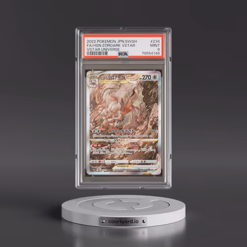 2022 Pokémon Sword & Shield Vstar Universe #234 Hisuian Zoroark Vstar - Full Art (PSA 9 MINT)