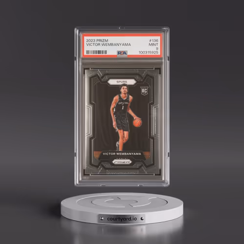 2023 Panini Prizm #136 Victor Wembanyama (PSA 9 MINT)