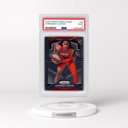 2020 Panini Prizm WNBA #92 Chennedy Carter (PSA 9 MINT)