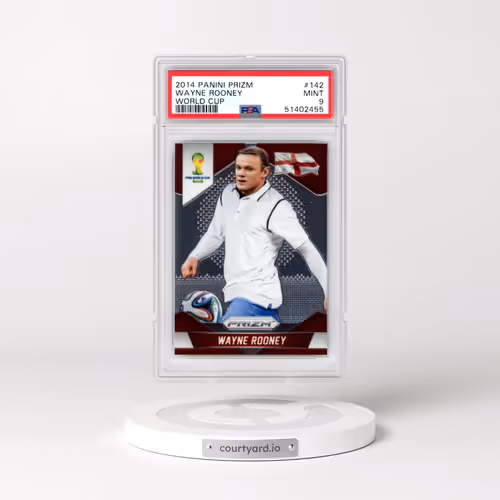 2014 Panini Prizm World Cup #142 Wayne Rooney (PSA 9 MINT)