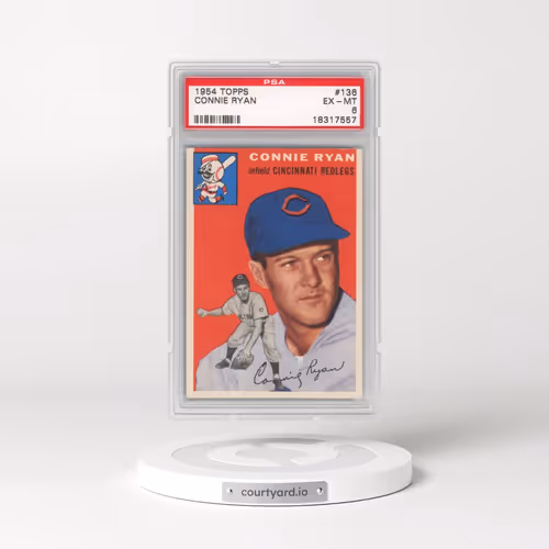 1954 Topps #136 Connie Ryan (PSA 6 EX-MT)