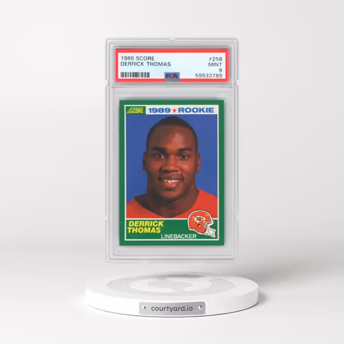 1989 Score #258 Derrick Thomas (PSA 9 MINT)