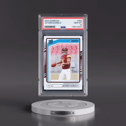2024 Panini Donruss #389 Jayden Daniels (PSA 10 GEM MINT)