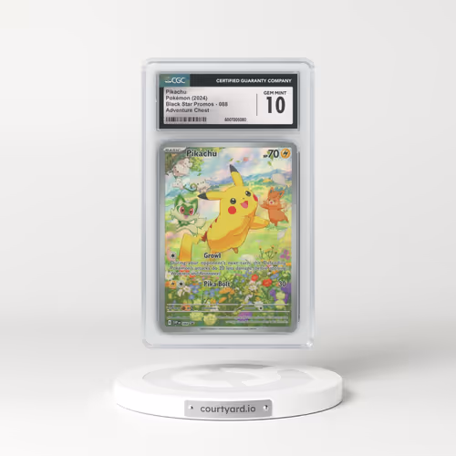 2023 Black Star Promos - Scarlet & Violet SVP EN #088 Pikachu - Adventure Chest (CGC 10 GEM MINT)